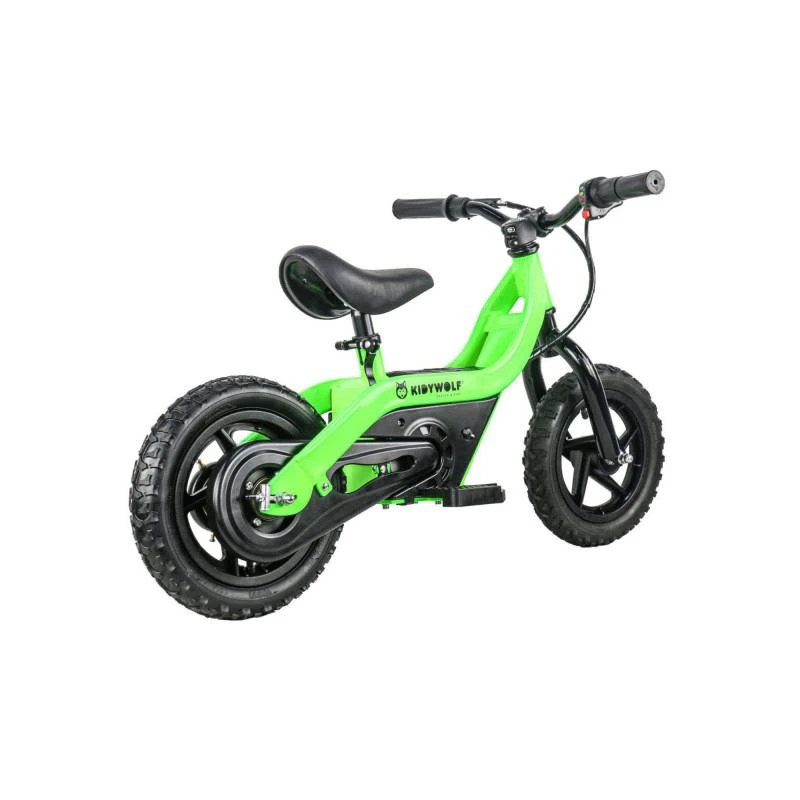 商品KIDYWOLF|Logo electric balance bike in green,价格¥3871,第2张图片详细描述