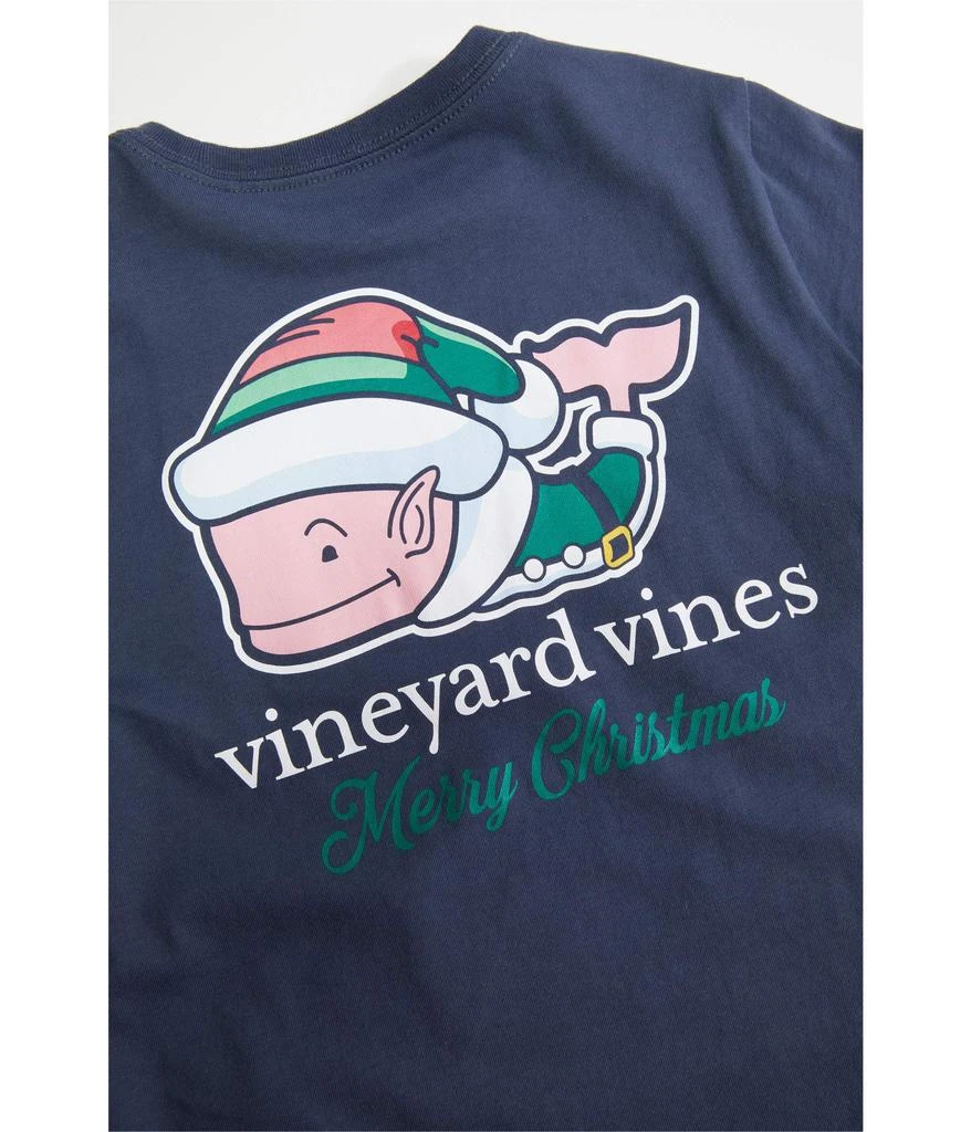商品Vineyard Vines|Elf Whale Pocket Tee (Toddler/Little Kids/Big Kids),价格¥245,第2张图片详细描述