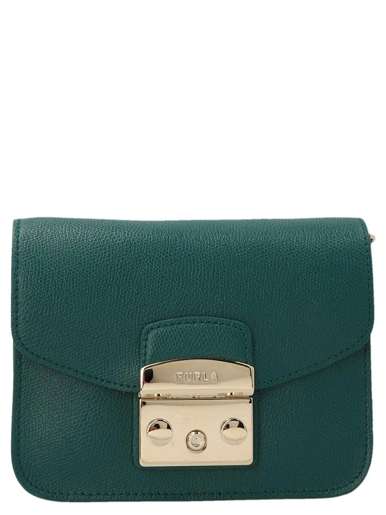 商品Furla|Furla Metropolis Logo-Engraved Mini Crossbody Bag,价格¥1368,第1张图片