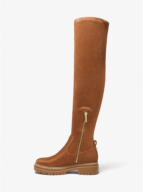 商品Michael Kors|Cyrus Faux Stretch Suede Over-The-Knee Boot,价格¥1469,第3张图片详细描述