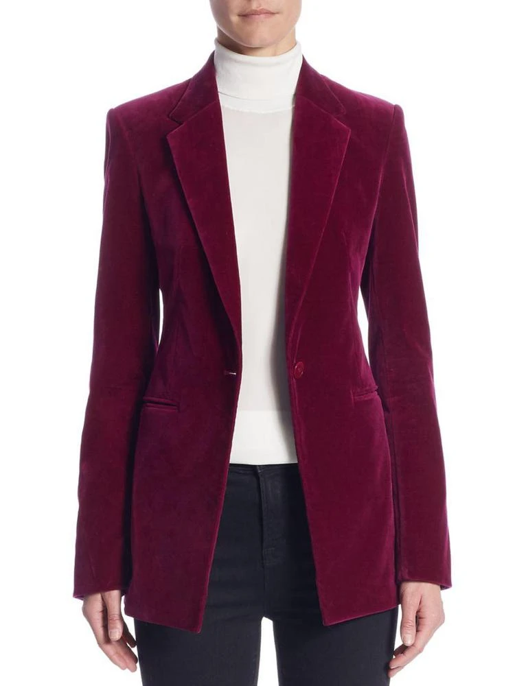 商品Theory|Theory - Stretch Velvet Jacket,价格¥1486,第1张图片