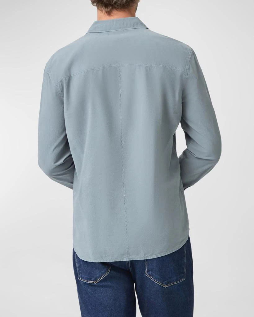 商品Paige|Men's Gregory Hidden-Placket Sport Shirt,价格¥1320,第4张图片详细描述