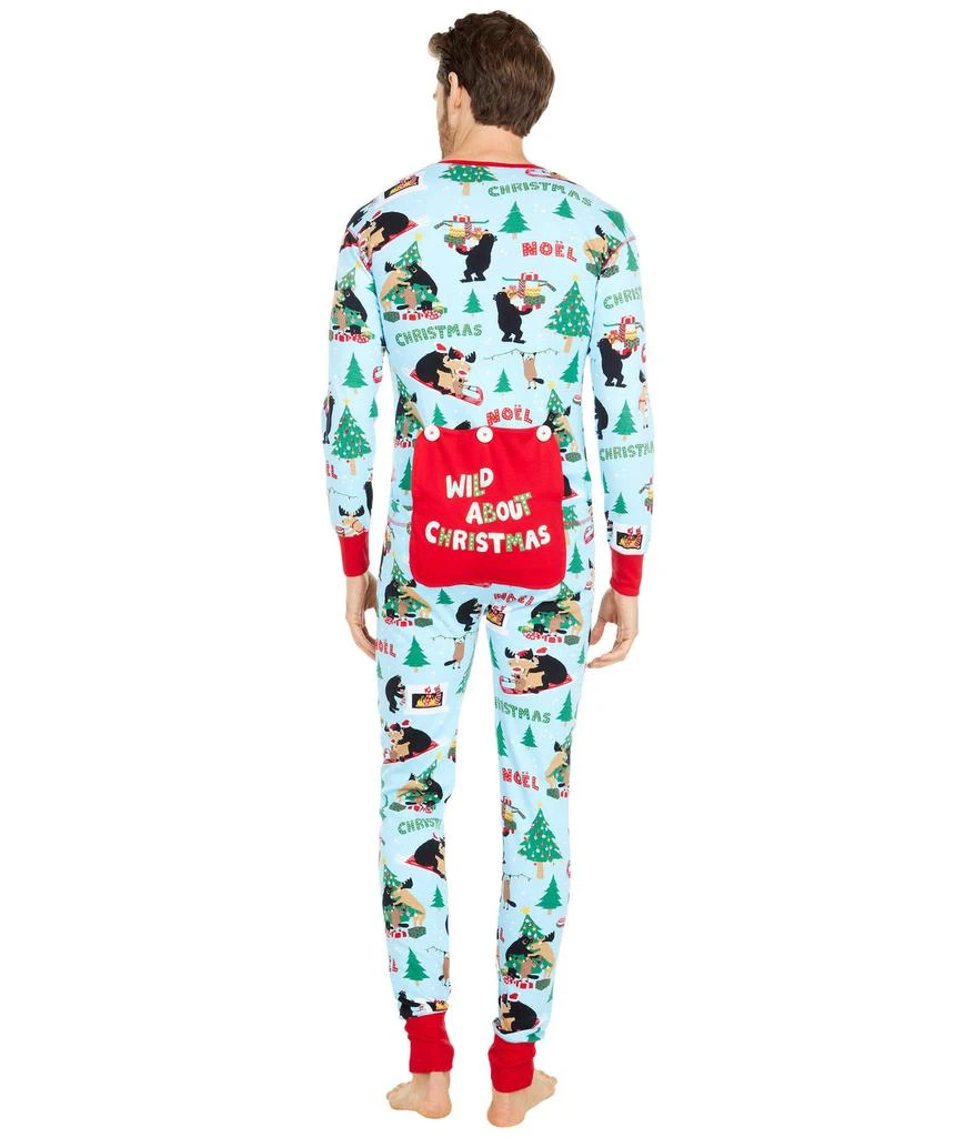 商品Little Blue House by Hatley|Wild About Christmas Adult Union Suit One-Piece,价格¥284,第2张图片详细描述