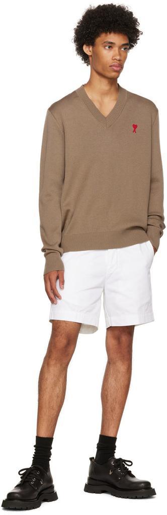 商品AMI|Tan Ami de Cœur Sweater,价格¥1974,第6张图片详细描述