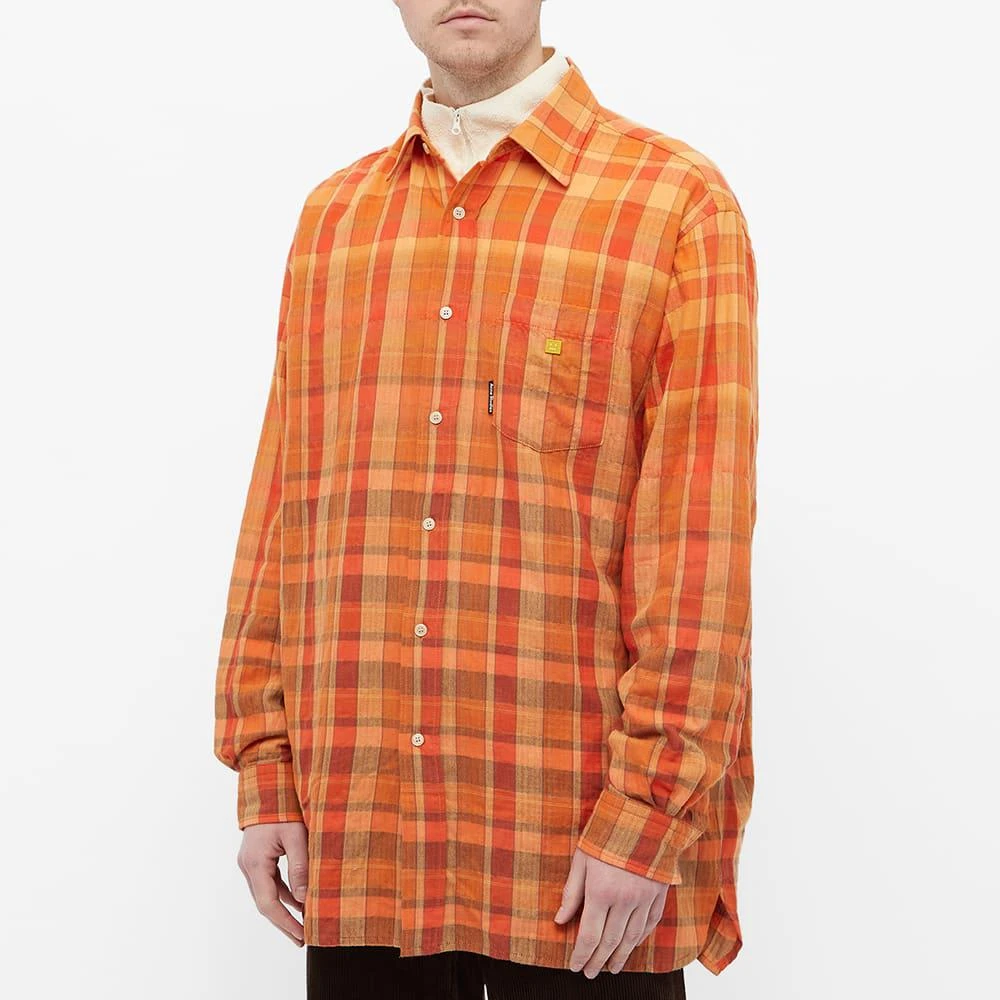 商品Acne Studios|Acne Studios Sala Oversize Flannel Check Face Shirt,价格¥1567,第3张图片详细描述