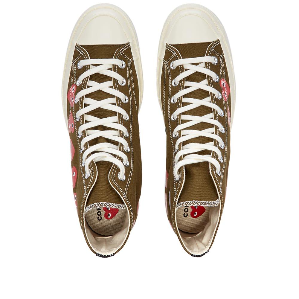 Comme des Garcons Play x Converse Chuck Taylor Multi Heart 1商品第5张图片规格展示