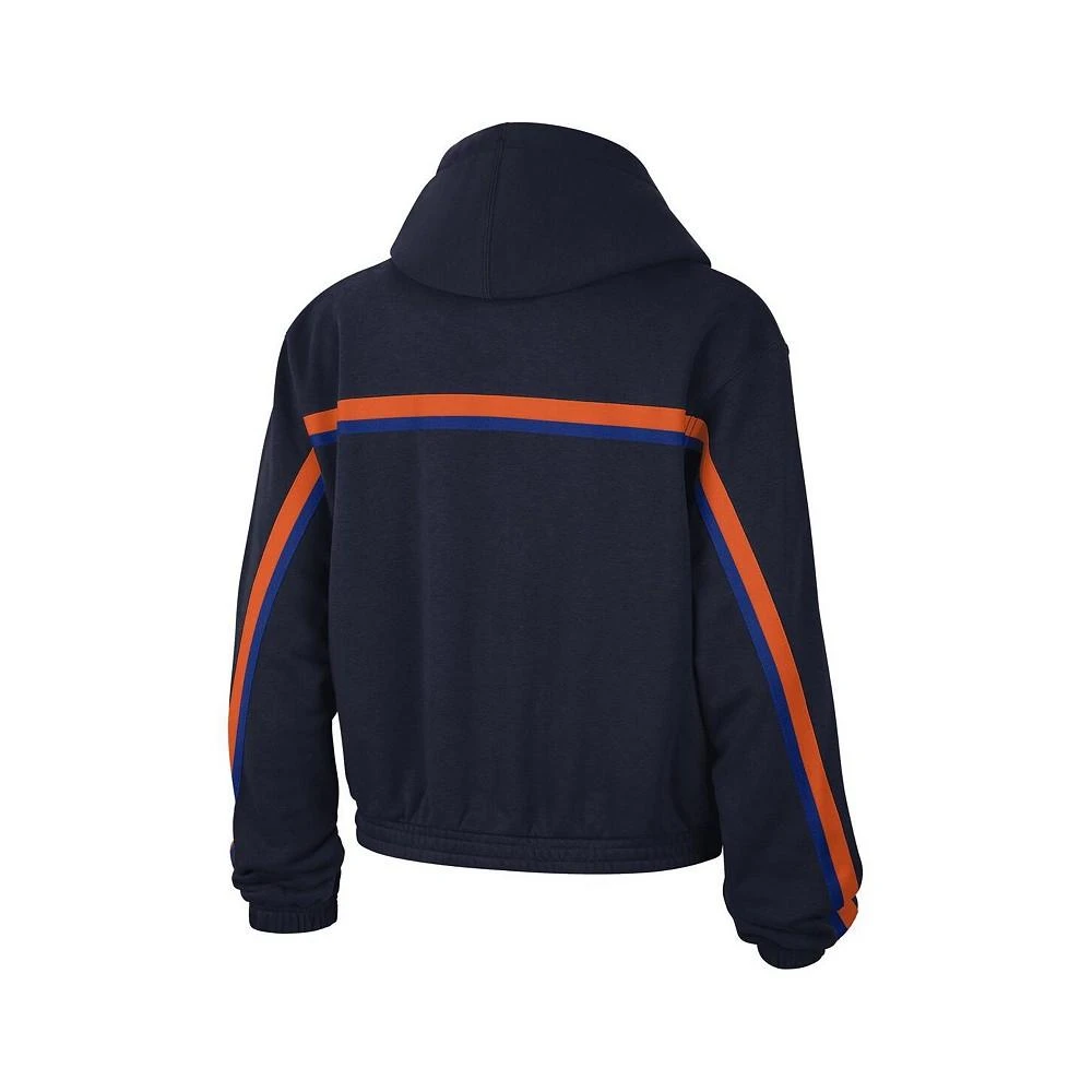 商品Jordan|Women's Navy New York Knicks Courtside Statement Edition Pullover Hoodie,价格¥418,第2张图片详细描述