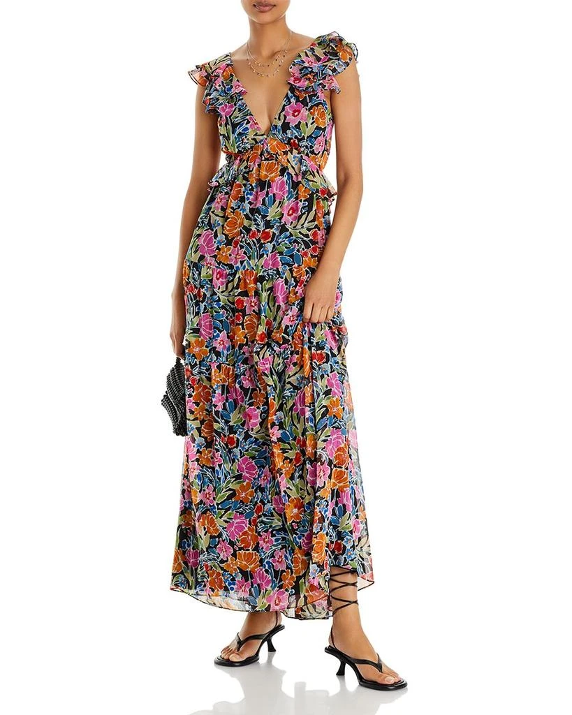 Floral Print Maxi Dress 商品