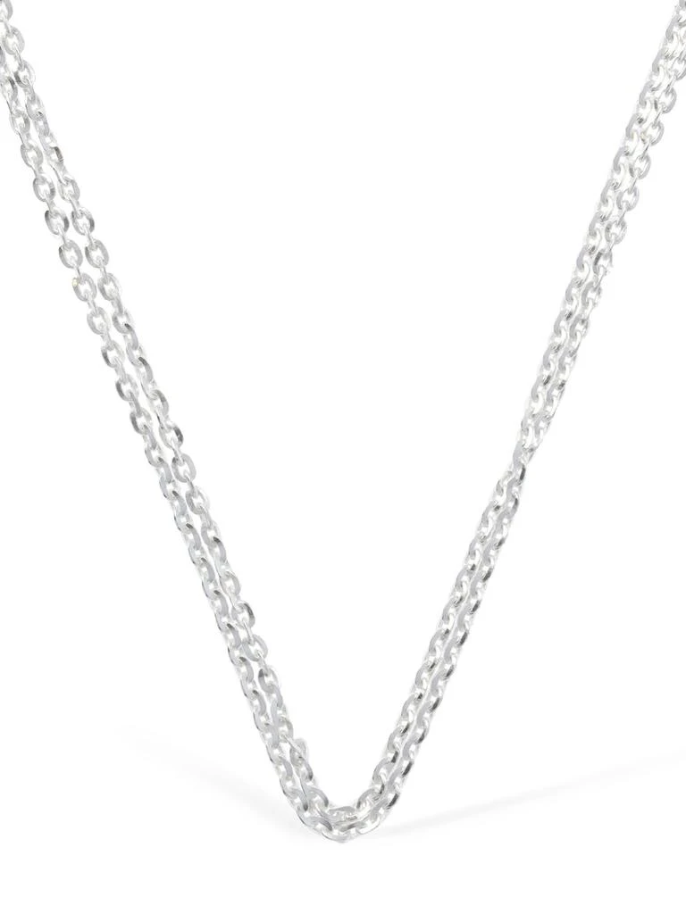 商品Emanuele Bicocchi|Ice Double Chain Long Necklace,价格¥1132,第2张图片详细描述