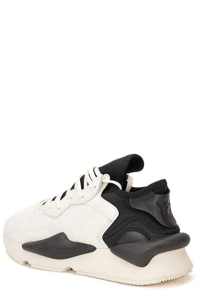 商品Y-3|Y-3 Kaiwa Panelled Lace-Up Sneakers,价格¥2495,第3张图片详细描述