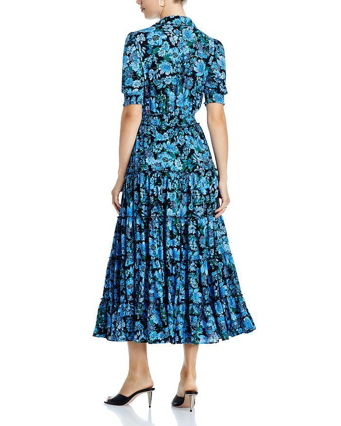 商品Tahari|Floral Tiered Maxi Dress,价格¥309,第3张图片详细描述