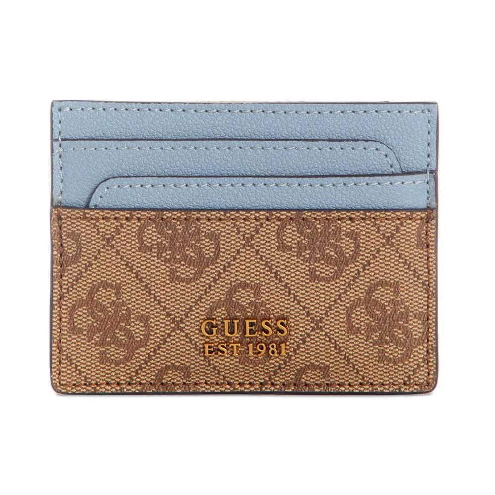 商品GUESS|Nell Monogram Logo Card Holder,价格¥112,第1张图片