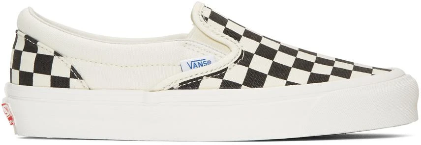 商品Vans|Black & White OG Checkerboard Classic 滑板鞋,价格¥432,第1张图片