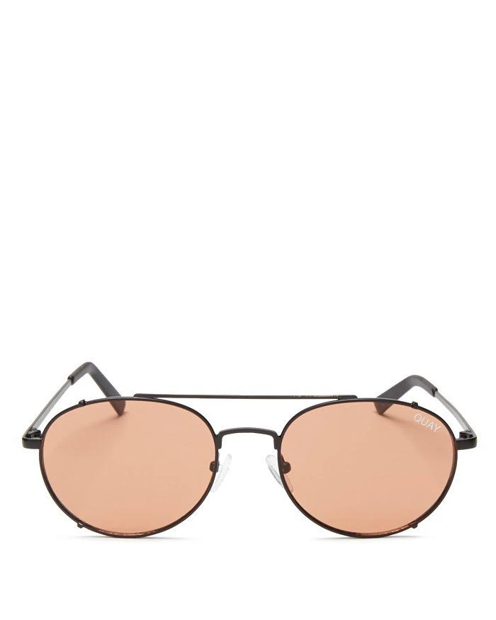 商品Quay|Women's Little J Aviator Sunglasses, 45mm,价格¥408,第1张图片
