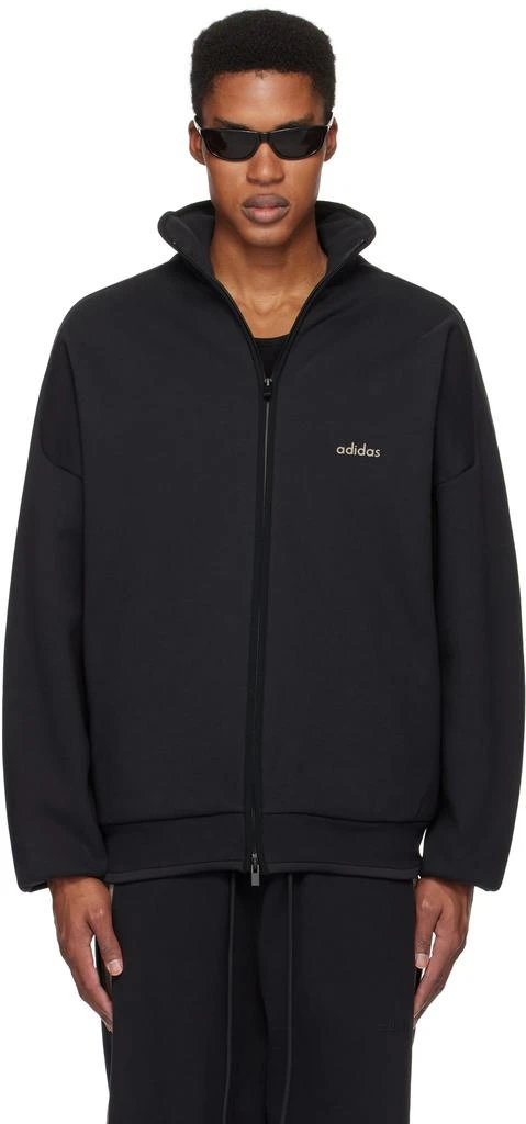 商品Fear of God Athletics|Black adidas Originals Edition Heavy Fleece Track Jacket,价格¥1911,第1张图片