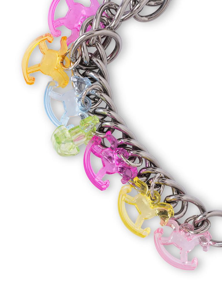 Chopova Lowena Silver Rockinghorse Charm Necklace商品第2张图片规格展示
