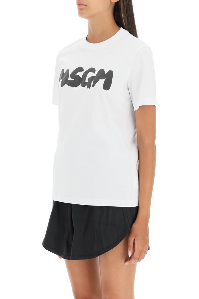 Msgm logo print t-shirt商品第4张图片规格展示