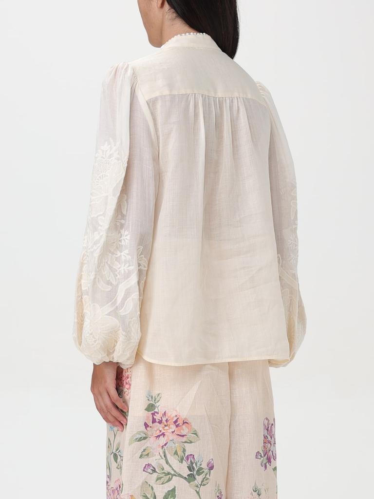 Zimmermann 襟付きプリント長袖シャツ Shirt Midi Dress Black Floral Online | Zimmermann