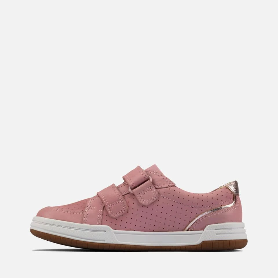 商品Clarks|CLARKS KIDS' FAWN SOLO TRAINERS - LIGHT PINK LEA,价格¥230,第4张图片详细描述