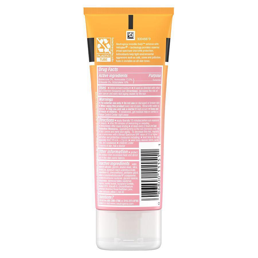 商品Neutrogena|Invisible Daily Defense Lotion, SPF 60+,价格¥134,第5张图片详细描述