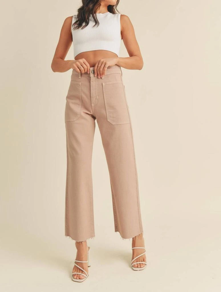 商品JUST BLACK DENIM|Just Black Denim - The Nautical Wide Leg Jeans,价格¥460,第3张图片详细描述