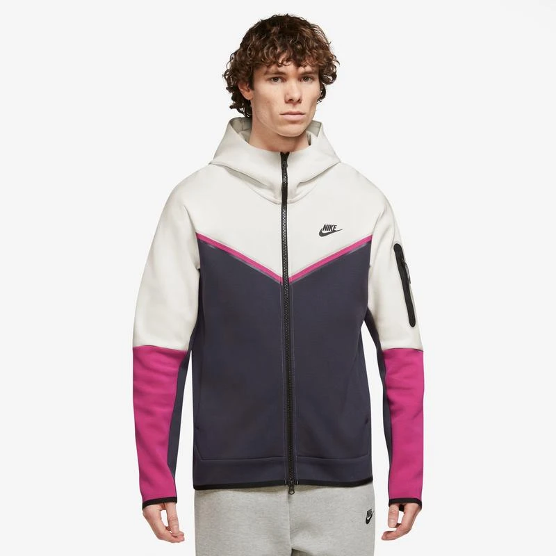 商品NIKE|Nike Tech Fleece Full-Zip Hoodie - Men's,价格¥904,第1张图片