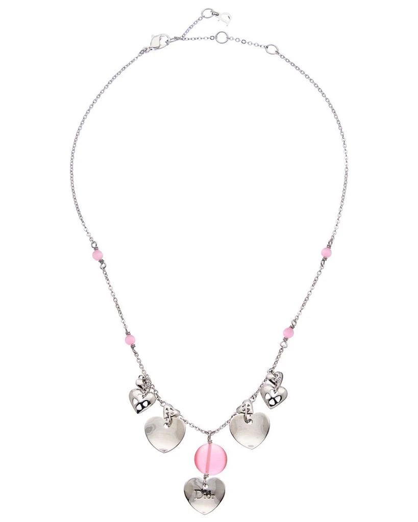 商品[二手商品] Dior|Dior Heart Drop Charm Necklace (Authentic Pre-Owned),价格¥3191,第2张图片详细描述