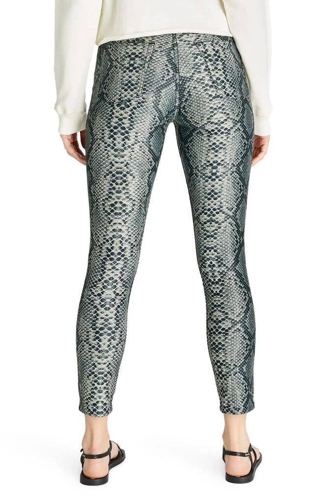 商品ÉTICA|Cindy High Waist Snake Print Ankle Skinny Jeans,价格¥434,第2张图片详细描述