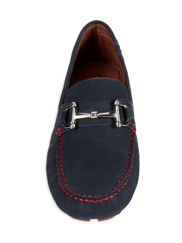 商品Massimo Matteo|Leather Driving Bit Loafers,价格¥490,第5张图片详细描述