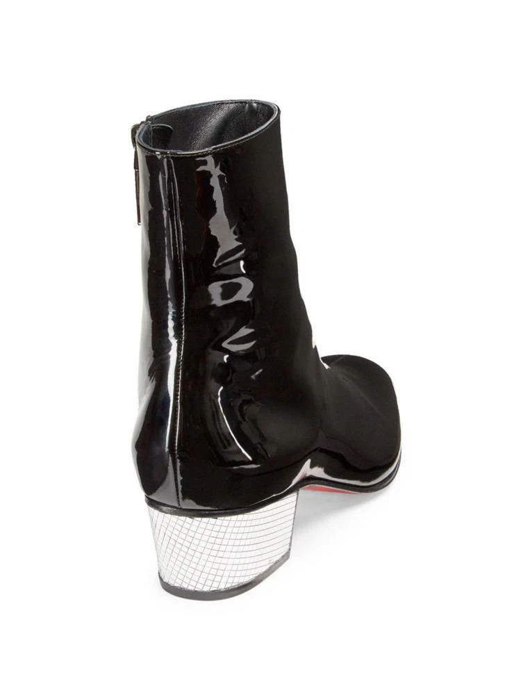 商品Christian Louboutin|Palace 40 High Gloss Leather Booties,价格¥7430,第2张图片详细描述