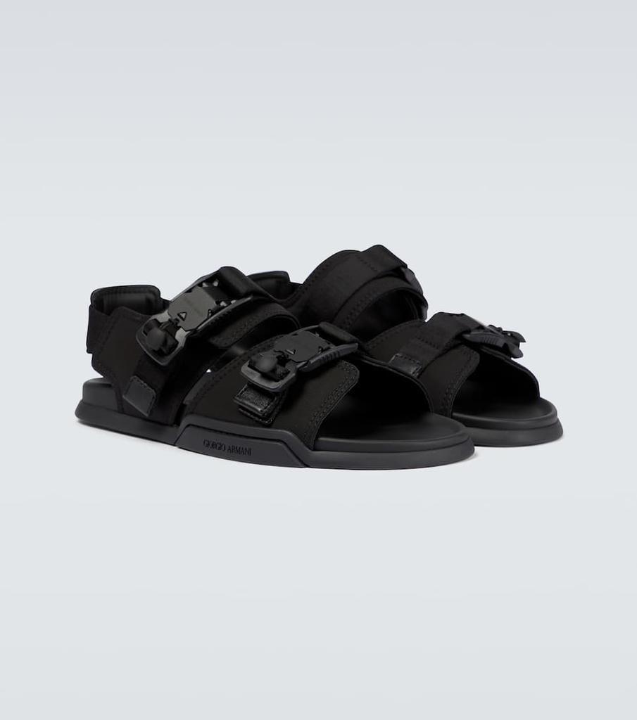 商品Giorgio Armani|Buckled sandals,价格¥5899,第7张图片详细描述