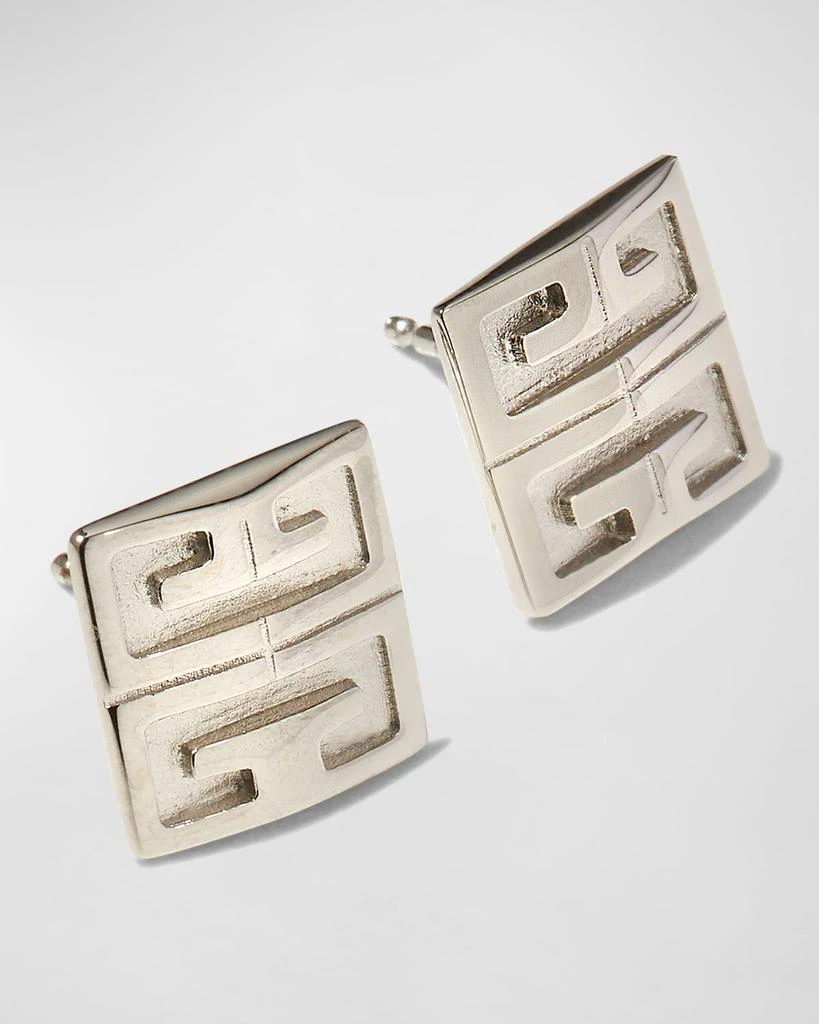 商品Givenchy|Men's 4G Silvery Stud Earrings,价格¥2240,第3张图片详细描述