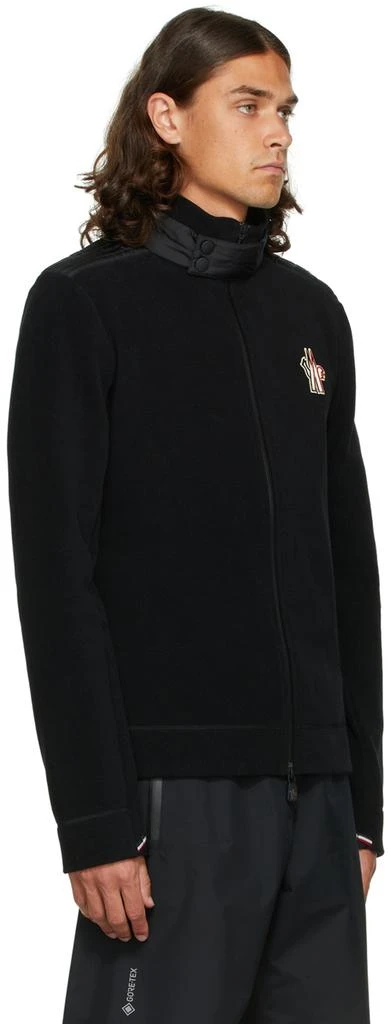 商品Moncler|Black Zip-Up Cardigan Jacket,价格¥6372,第2张图片详细描述