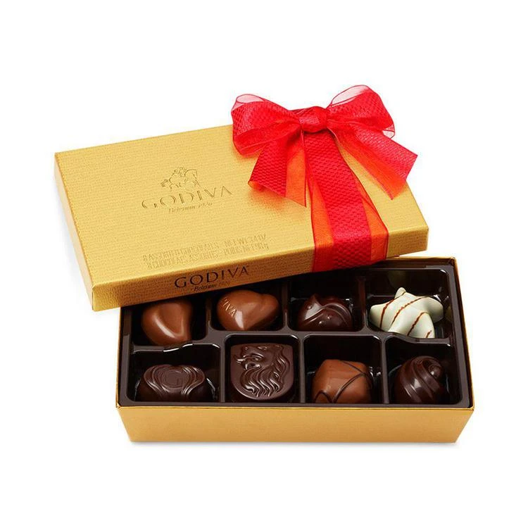 商品Godiva|8颗巧克力黄金礼盒,价格¥120,第1张图片