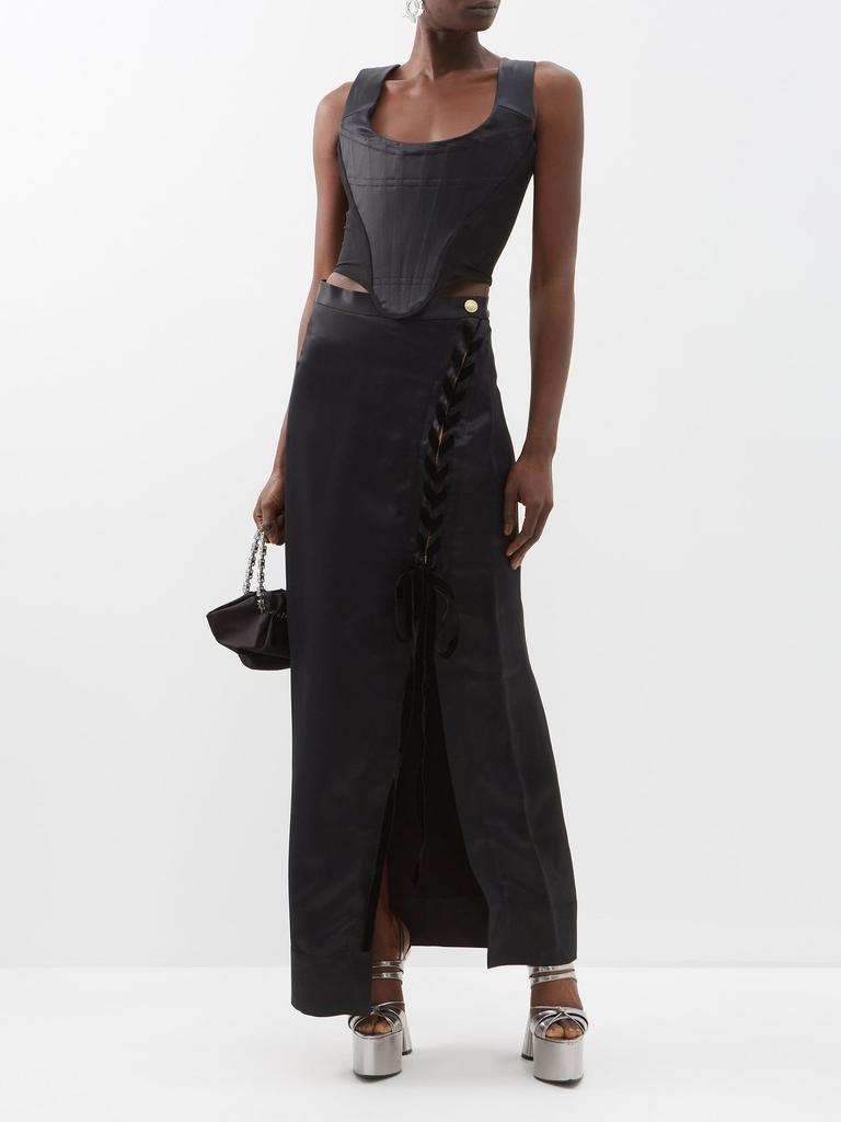 商品Vivienne Westwood|Porthos cady midi skirt,价格¥6227,第4张图片详细描述