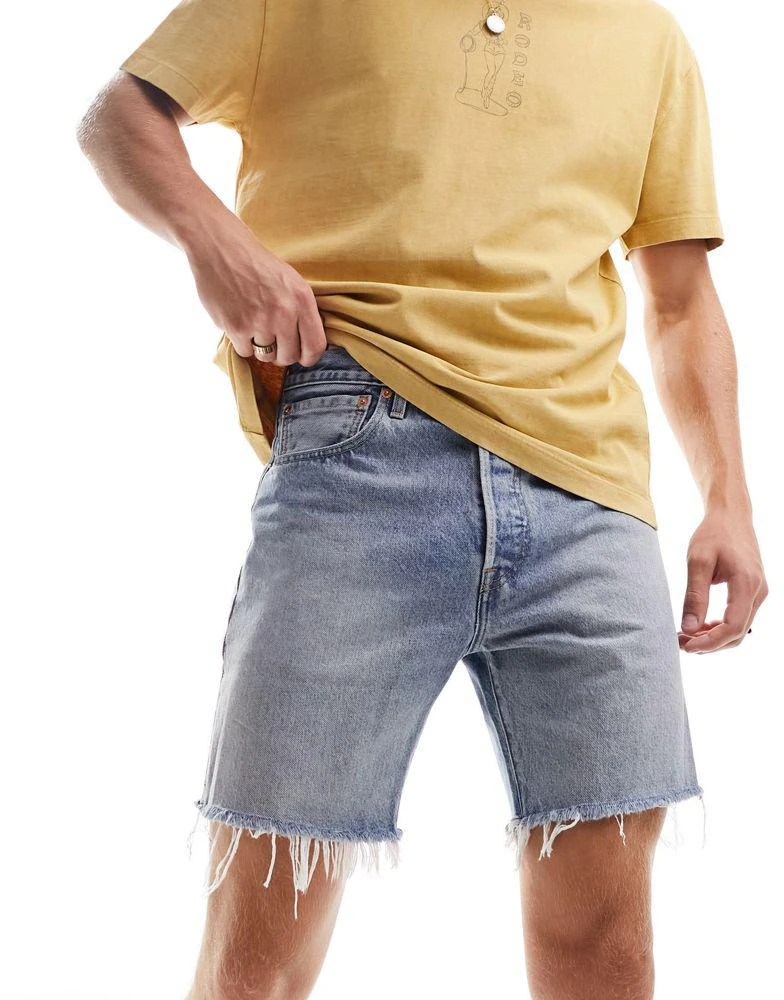 商品Levi's|Levi's 501 '93 denim shorts in light blue wash,价格¥479,第1张图片