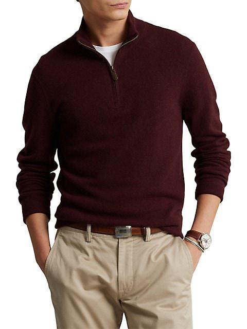 商品Ralph Lauren|Wool Quarter-Zip Sweater,价格¥687,第5张图片详细描述