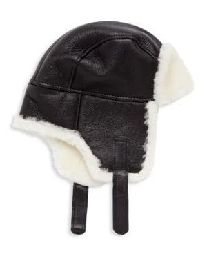 商品Surell|Shearling Suede Trapper Hat,价格¥442,第2张图片详细描述