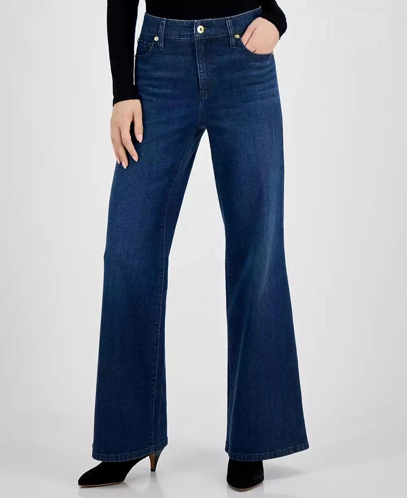 商品INC International|Petite High-Rise Wide Leg Jeans, Created for Macy's,价格¥550,第4张图片详细描述