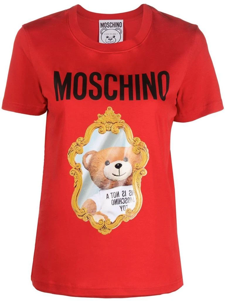 商品Moschino|MOSCHINO - Cotton T-shirt With Logo,价格¥1862,第1张图片