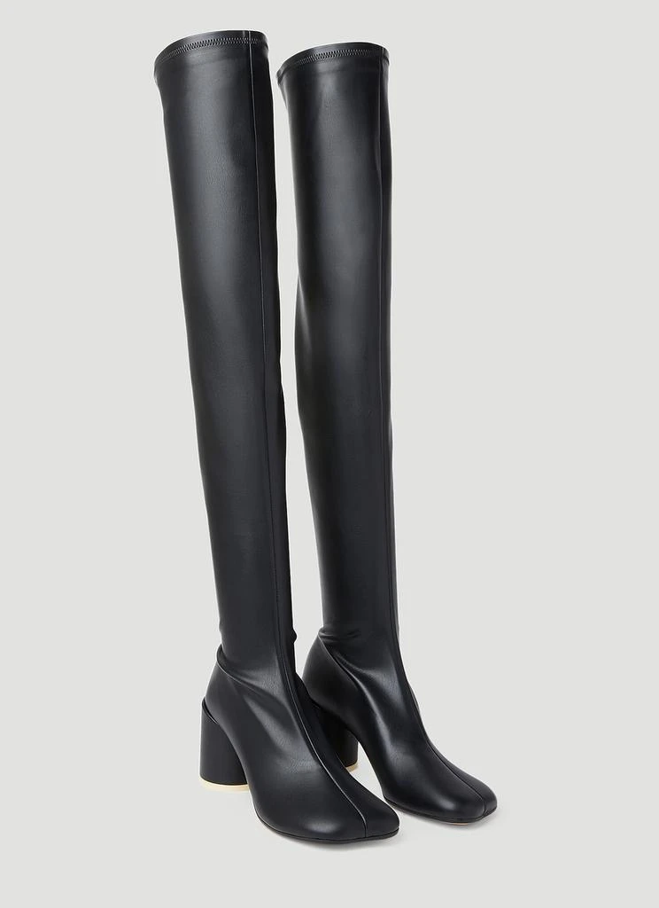 商品MM6|Anatomic Thigh High Boots,价格¥2991,第2张图片详细描述