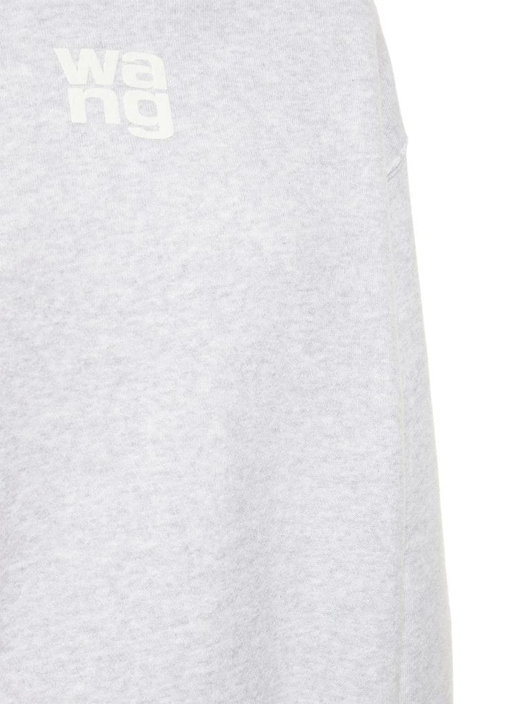 商品Alexander Wang|Logo Stretch Cotton Sweatshirt Hoodie,价格¥1502,第3张图片详细描述