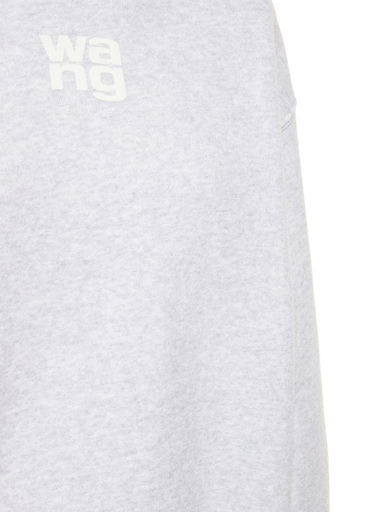 商品Alexander Wang|Logo Stretch Cotton Sweatshirt Hoodie,价格¥1452,第5张图片详细描述