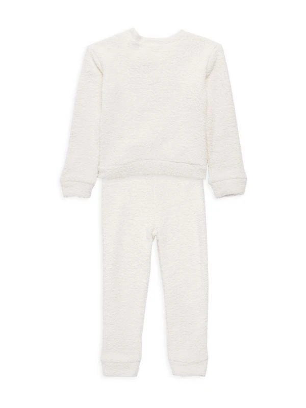 商品Juicy Couture|Girl's 2-Piece Bouclé Sweatshirt & Joggers Set,价格¥101,第2张图片详细描述