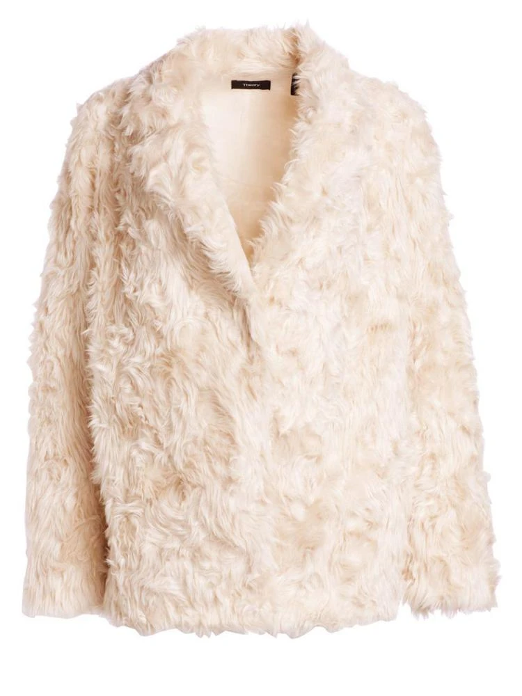 商品Theory|Theory - Clairene Faux Fur Teddy Coat,价格¥2085,第1张图片