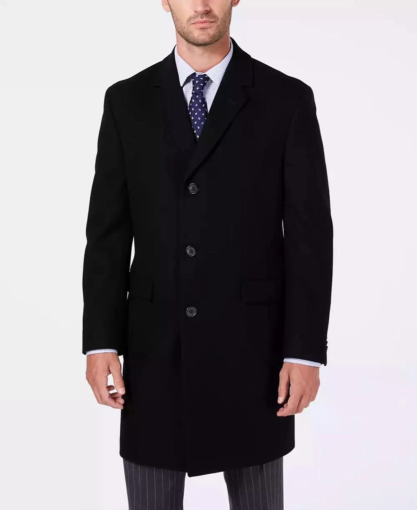 商品Nautica|Men's Classic-Fit Batten Overcoat,价格¥761,第1张图片