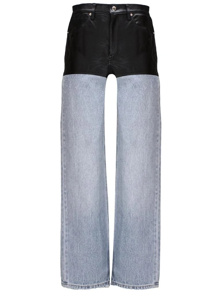 商品Alexander Wang|Alexander Wang Panelled Straight-Leg Jeans,价格¥5203,第1张图片