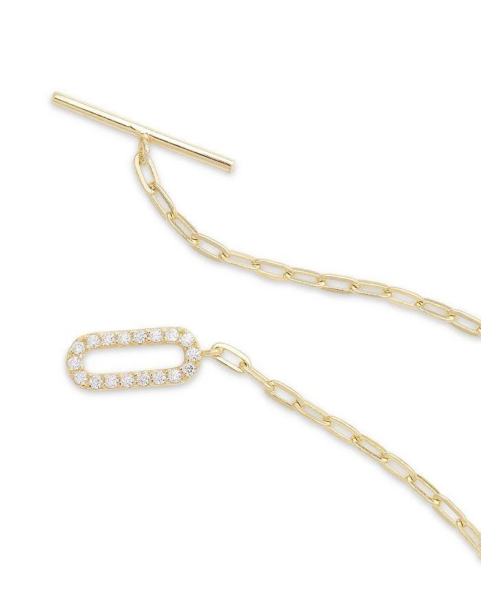 商品Shashi|Jade Pavé Chain Bracelet,价格¥917,第3张图片详细描述