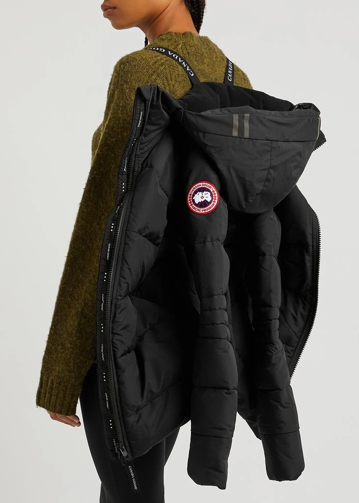 Hybridge quilted matte shell coat 商品