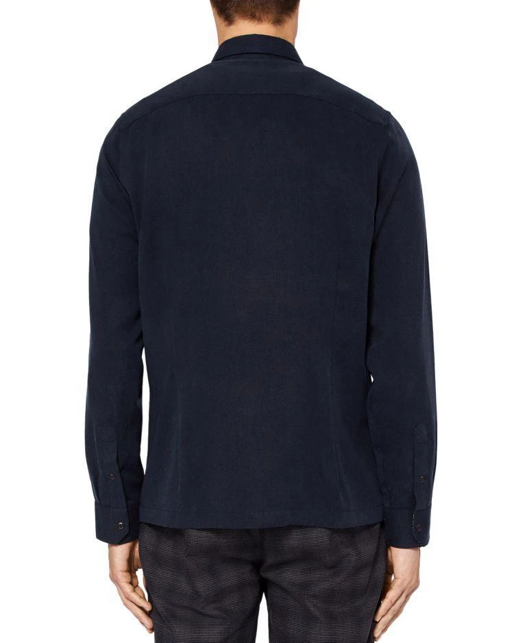 商品Ted Baker London|Ted Baker Canz Polynosic Regular Fit Button-Down Shirt,价格¥607,第2张图片详细描述